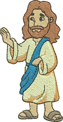 Matriz de Bordado Jesus Cristo 32