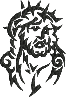 Matriz de Bordado Jesus Cristo 43