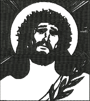 Matriz de Bordado Jesus Cristo 46