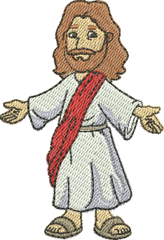 Matriz de Bordado Jesus Cristo 51
