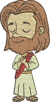 Matriz de Bordado Jesus Cristo 53