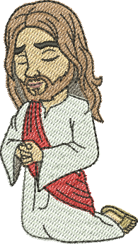 Matriz de Bordado Jesus Cristo 55