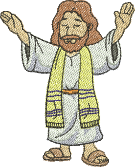 Matriz de Bordado Jesus Cristo 56