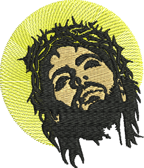 Matriz de Bordado Jesus Cristo 65