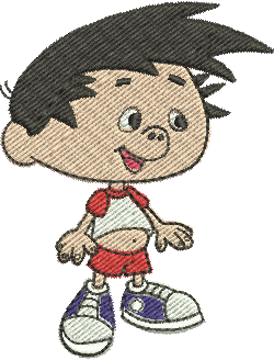 Matriz de Bordado Bobby´s World 05 – Três Tamanhos