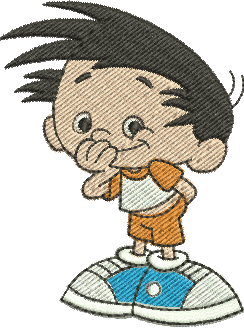 Matriz de Bordado Bobby´s World 08 – Três Tamanhos