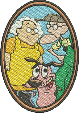 Matriz de bordado Courage 07