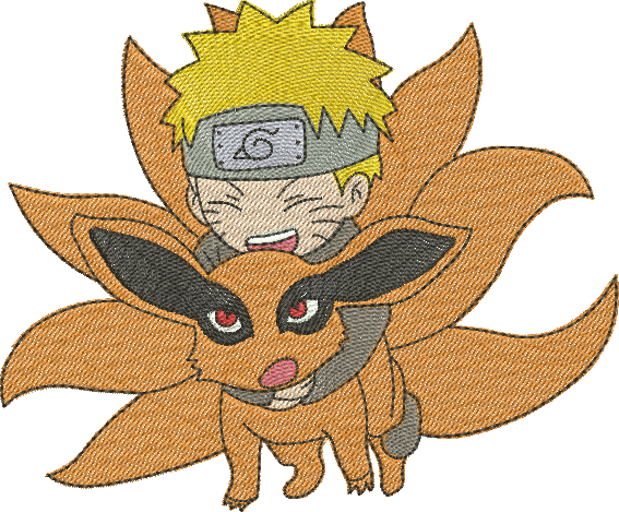 Matriz de Bordado Naruto 13 – Três Tamanhos