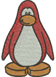 Matriz de Bordado Club Penguin 00 – Três Tamanhos