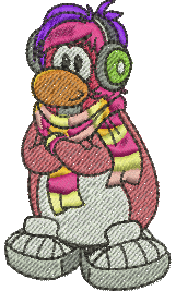 Matriz de Bordado Club Penguin 06 – Três Tamanhos