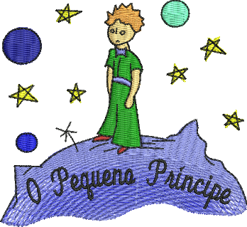 Matriz de Bordado O Pequeno Príncipe 11