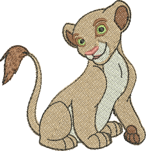 Matriz de Bordado Nala 15