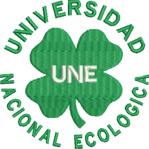 Visualização da Matriz de Bordado Universidad Nacional Ecológica (Arquivo Digital)